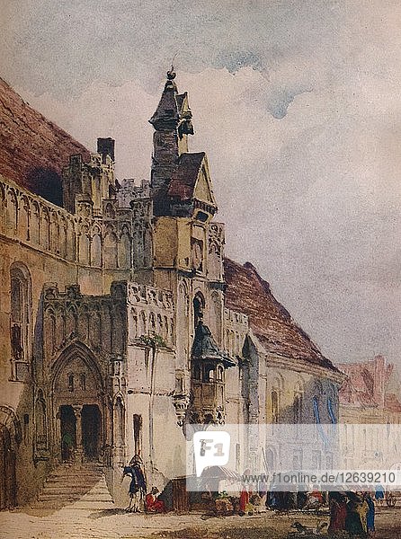 Hotel de Ville  St. Omer  1867. Künstler: Thomas Shotter Boys.