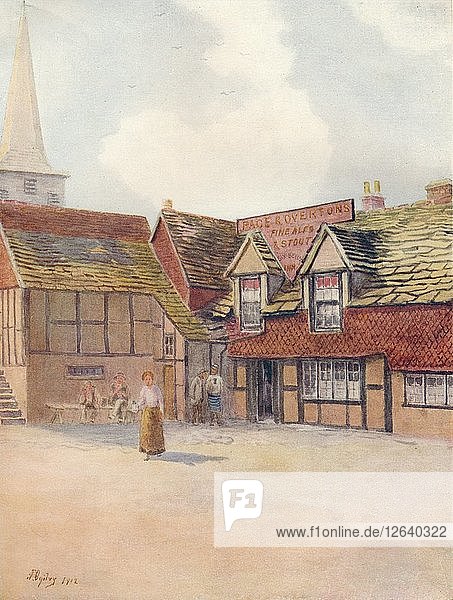 Die sechs Glocken  Horley  1912  (1914). Künstler: James S. Ogilvy.