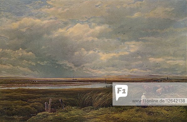 In der Nähe von Barmouth  1883  (1938). Künstler: Edmund Morison Wimperis.