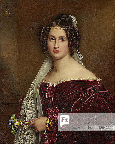Portrait of Princess Maria Crescentia of Oettingen-Wallerstein (1806-1853) 1836.