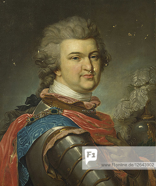 Porträt des Fürsten Grigori Alexandrowitsch Potjomkin (1739-1791)  um 1790.