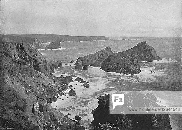Old Lizard Head and Kynance Cove  c1896. Artist: Frith & Co.