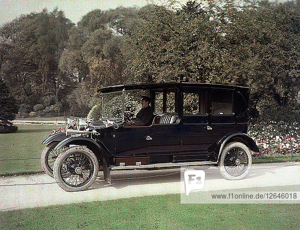 1911 Lanchester 28hp Limousine. Künstler: Unbekannt.