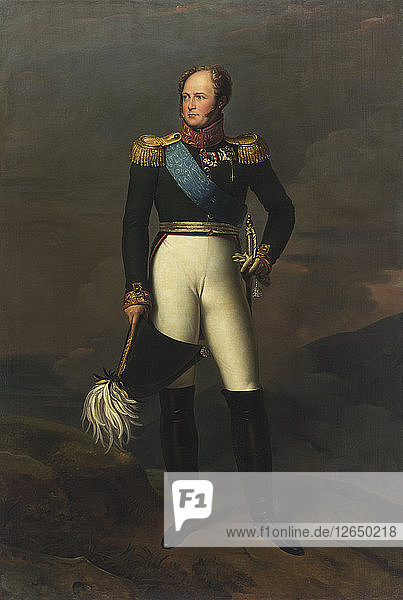 Porträt von Kaiser Alexander I. (1777-1825)  1820er Jahre.