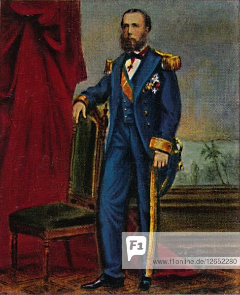 Kaiser Maximilian von Mexiko 1832-1867  1934. Künstler: Unbekannt.