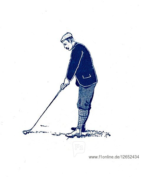 Golfbälle für 1912  1912  (1917). Künstler: Bradbury  Woodcock & Co.