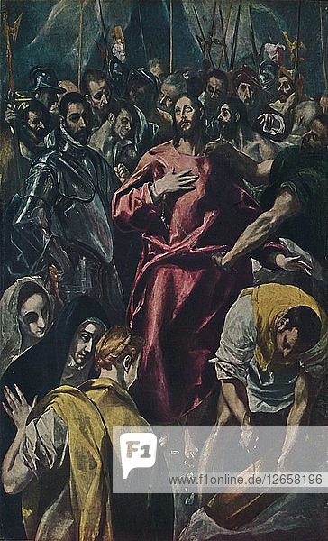 Espolio (Entkleidung Christi.)  (Entkleidung Christi)  um 1577-1579  (1938). Künstler: El Greco.