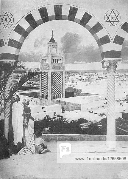 Tunis. Ein Tor des Ostens  um 1913. Künstler: Charles JS Makin.