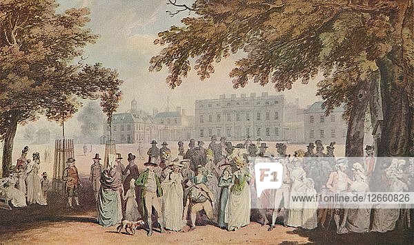 Promenade im St. Jamess Park  1790  1920. Künstler: E Daves.