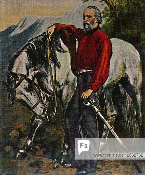 Giuseppe Garibaldi 1807-1882  1934. Künstler: Unbekannt.