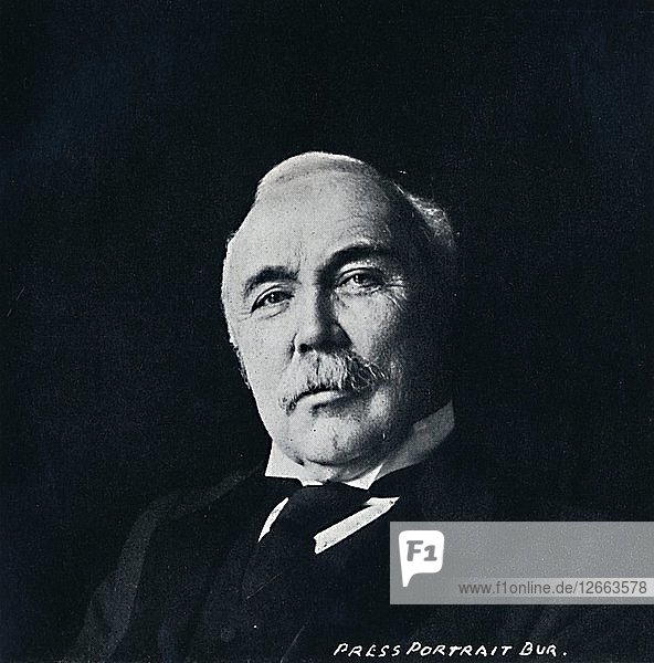 Rt Hon Sir Henry Campbell-Bannerman (1836-1908)  Premierminister von Großbritannien  um 1905  (1945). Künstler: Unbekannt.