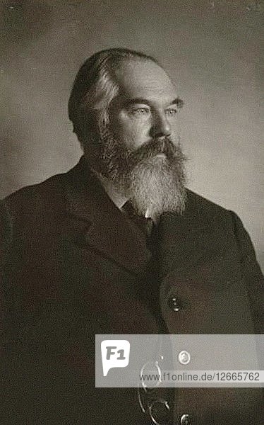 Porträt des Komponisten Sergei Iwanowitsch Tanejew (1856-1915)  1900-1910er Jahre.