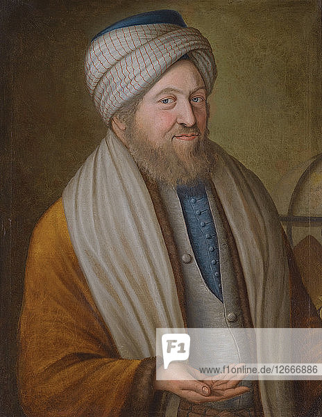 Porträt von Abraham von Lontesano  Rabbiner von Konstantinopel.