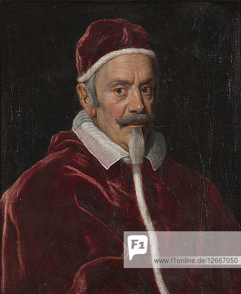 Porträt von Papst Alexander VII. (1599-1667).