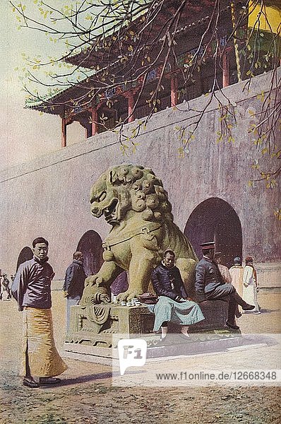 Peking  frühes 19. Jahrhundert  (ca. 1930er Jahre). Künstler: Richard Thomas Underwood.
