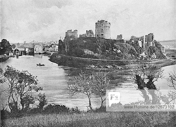 Pembroke Castle  c1896. Artist: Harvey Barton.