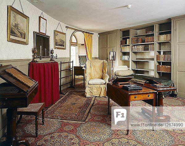 Schlafzimmer des Herzogs von Wellington  Walmer Castle  Kent  ca. 1980-c2017. Künstler: Historic England Mitarbeiter Fotograf.