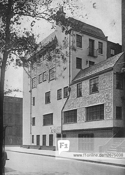 Büro und Wohnhaus von Frederick Sterner  New York  1922. Künstler: Unbekannt.