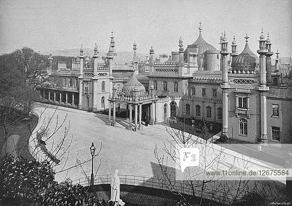 Der Pavillon  Brighton  um 1896. Künstler: W & AH Fry.