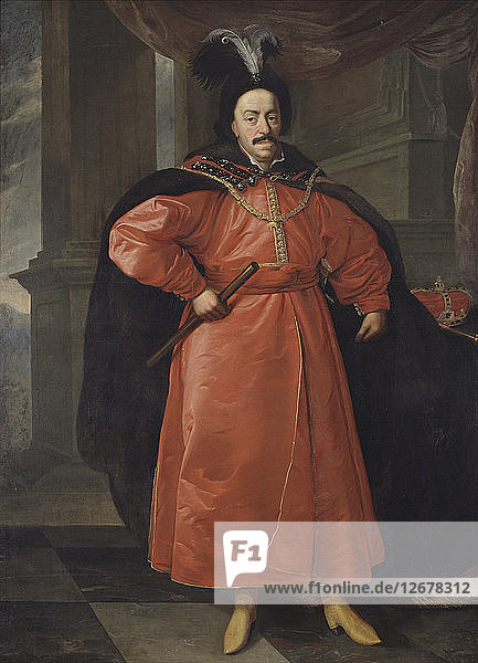 Porträt von Johann II. Kasimir Wasa (1609-1672)  König von Polen.