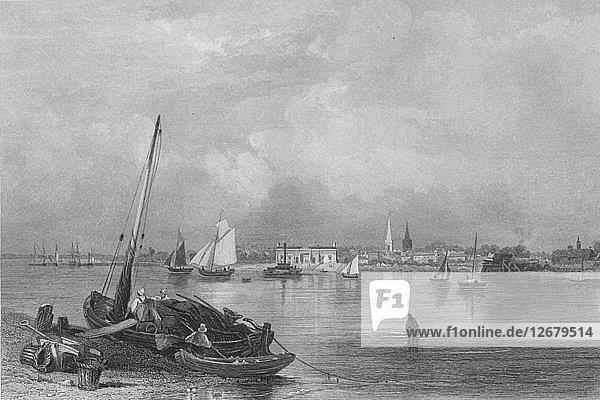 Southampton  1859. Artist: Edward Francis Finden.