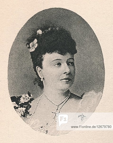 Mme. Albani.  1895. Artist: Unknown.
