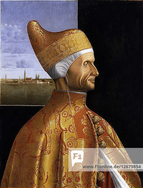 Porträt des Dogen Leonardo Loredan  1502-1505.