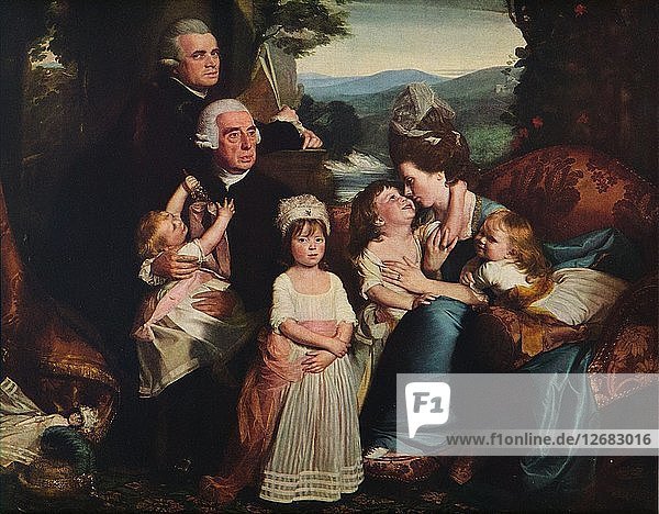 Die Familie Copley  1776-1777. Künstler: John Singleton Copley.