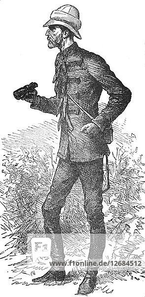 Lord Chelmsford  (Porträt eines Offiziers  das kurz vor der Schlacht von Ulundi angefertigt wurde)  um 1880. Künstler: Unbekannt.