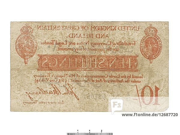 Bank Note of the United Kingdom  1915. Artist: HM Treasury.