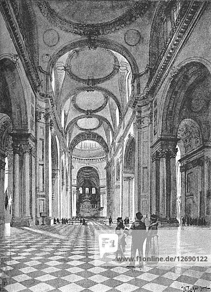 St. Pauls Kathedrale  1891. Künstler: William Luker.