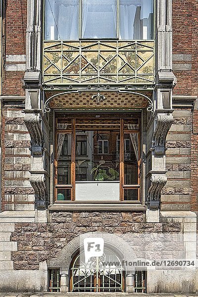 Maison Hankar  71 Rue Defacqz  Brüssel  Belgien  c2014-2017. Künstler: Alan John Ainsworth.