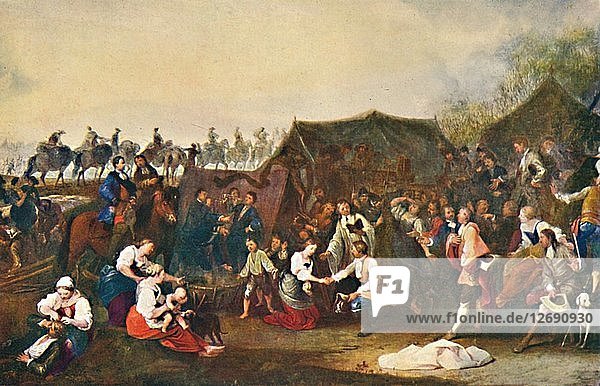 Eine Hochzeit im Lager  um 1850  (1903). Künstler: Johann Moritz Rugendas.