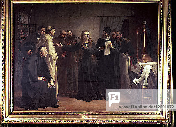 Mariana Pineda awaiting execution.