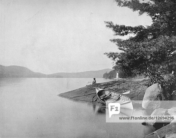 Lake George  19th century. Artist: Unknown.