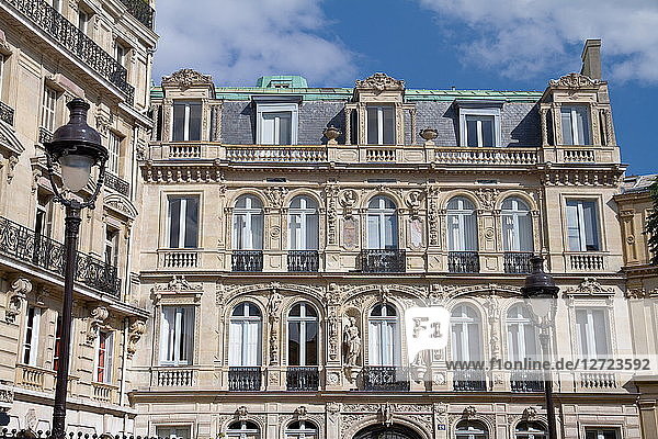 Frankreich  Paris  9. Arrondissement  Place Saint-Gorges  Gebäude