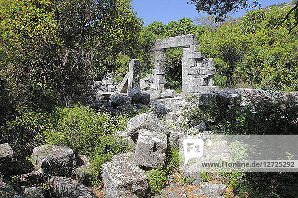 Türkei,  Provinz Antalya,  archäologische Stätte von Termessos (Nationalpark Gulluk Dagi)