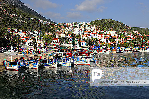 Türkei  Provinz Antalya  Kas  Hafen