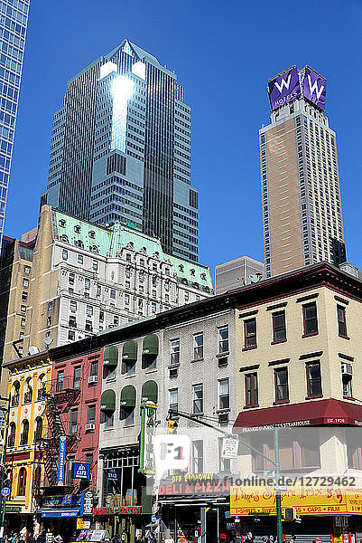 alte und moderne Gebäude in Midtown  Manhattan  New-York City  USA