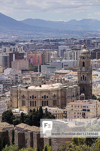 Spain  Andalusia  Malaga  Cathedral of Malaga
