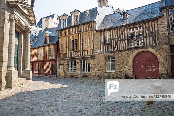 Altstadt, Rennes, Bretagne, Frankreich, Europa