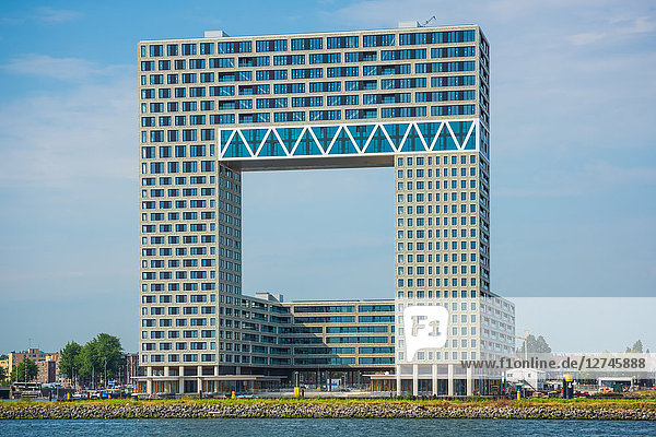 Pontsteiger, Houthaven, Amsterdam, Niederlande, Europa
