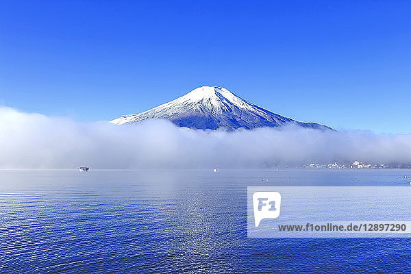Mount Fuji from Yamanashi Prefecture  Japan