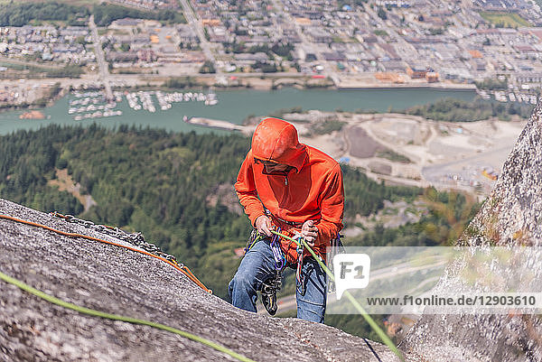 Felsklettern  Squamish  Kanada