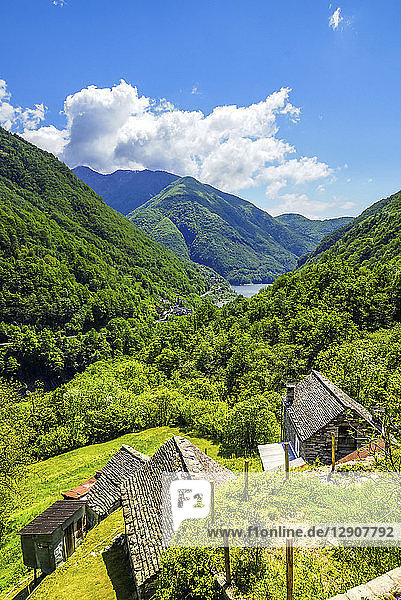 Switzerland  Ticino  Verzasca valley  Corippo