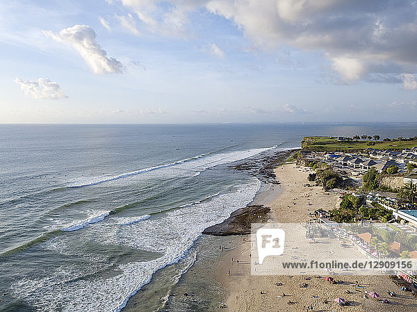 Indonesia  Bali  Aerial view of Dreamland beach