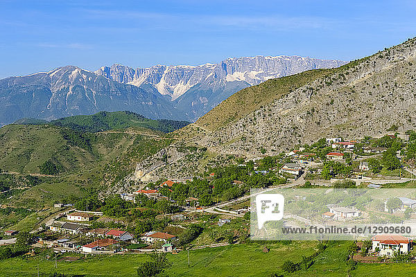 Albania Qark Korca Kolonje Leskovik Nemercka Mountains in the background