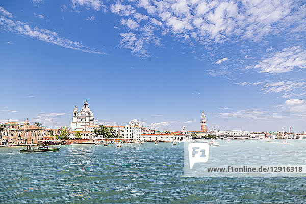 Italy  Venice  cityscape seen from the lagoon
