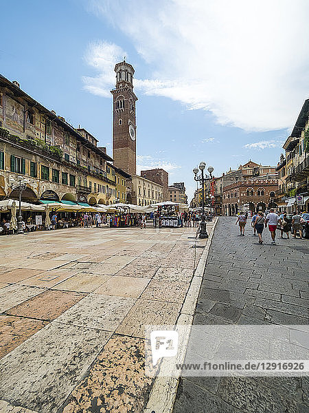Italy  Verona  Piazza delle Erbe
