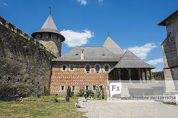 Khotyn Fortress on the river banks of the Dniester  Ukraine